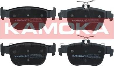 Kamoka JQ101345 - Brake Pad Set, disc brake www.parts5.com