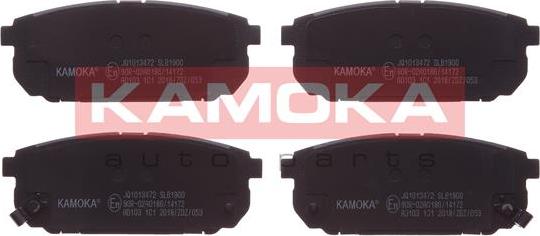 Kamoka JQ1013472 - Set placute frana,frana disc www.parts5.com