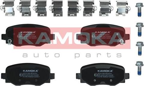 Kamoka JQ101355 - Set placute frana,frana disc www.parts5.com