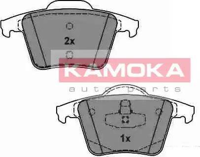 Kamoka JQ1013564 - Brake Pad Set, disc brake www.parts5.com