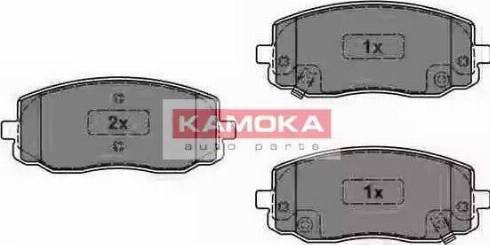 Kamoka JQ1013566 - Set placute frana,frana disc www.parts5.com