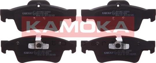 Kamoka JQ1013662 - Σετ τακάκια, δισκόφρενα www.parts5.com