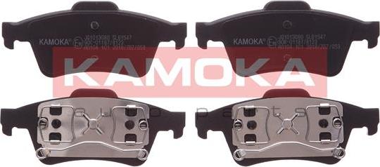 Kamoka JQ1013080 - Тормозные колодки, дисковые, комплект www.parts5.com