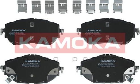 Kamoka JQ101387 - Brake Pad Set, disc brake www.parts5.com