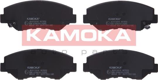 Kamoka JQ1013316 - Bremsbelagsatz, Scheibenbremse www.parts5.com