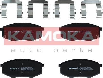 Kamoka JQ101333 - Set placute frana,frana disc www.parts5.com