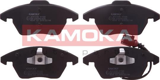 Kamoka JQ1013282 - Sada brzdových destiček, kotoučová brzda www.parts5.com