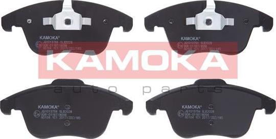 Kamoka JQ1013794 - Piduriklotsi komplekt,ketaspidur www.parts5.com