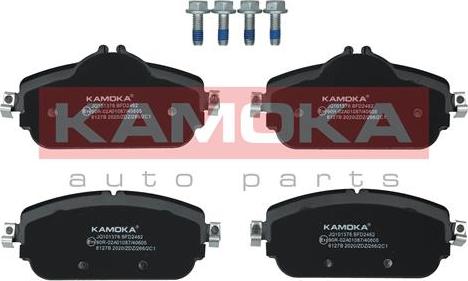 Kamoka JQ101376 - Set placute frana,frana disc www.parts5.com