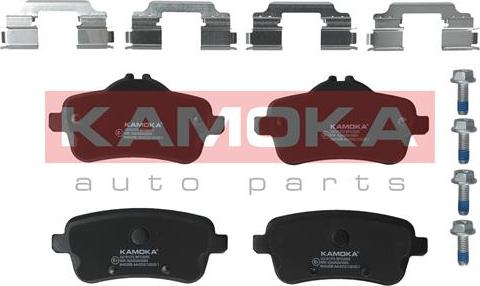 Kamoka JQ101372 - Тормозные колодки, дисковые, комплект www.parts5.com