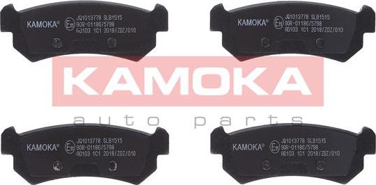 Kamoka JQ1013778 - Set placute frana,frana disc www.parts5.com