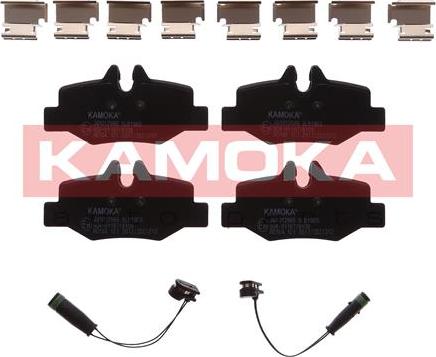 Kamoka JQ1012988 - Piduriklotsi komplekt,ketaspidur www.parts5.com