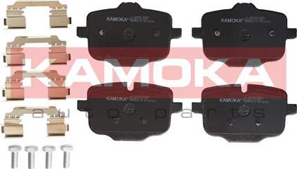 Kamoka JQ101240 - Тормозные колодки, дисковые, комплект www.parts5.com