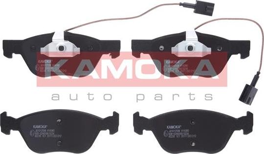 Kamoka JQ1012598 - Fékbetétkészlet, tárcsafék parts5.com