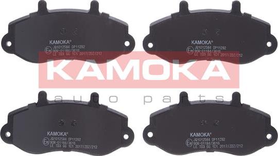 Kamoka JQ1012584 - Set placute frana,frana disc www.parts5.com