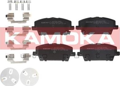 Kamoka JQ101260 - Sada brzdových destiček, kotoučová brzda www.parts5.com