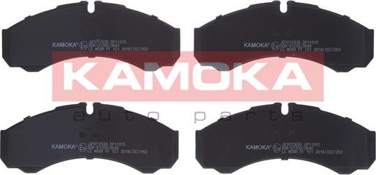 Kamoka JQ1012630 - Тормозные колодки, дисковые, комплект www.parts5.com