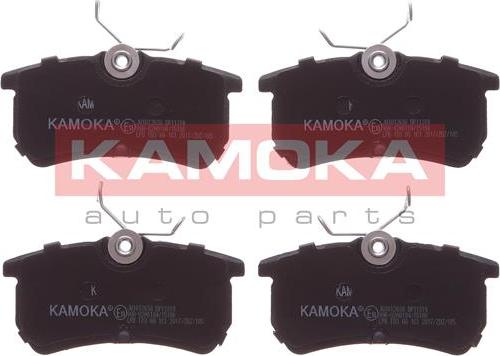 Kamoka JQ1012638 - Fékbetétkészlet, tárcsafék www.parts5.com