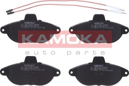 Kamoka JQ1012004 - Kit de plaquettes de frein, frein à disque www.parts5.com