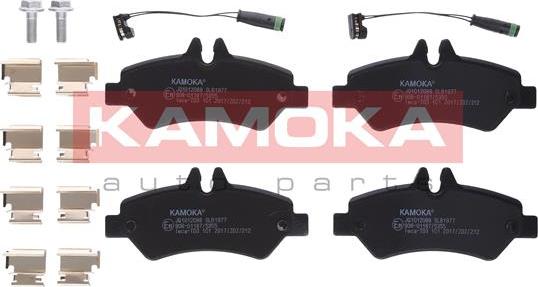 Kamoka JQ1012088 - Fékbetétkészlet, tárcsafék www.parts5.com