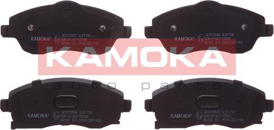 Kamoka JQ1012848 - Set placute frana,frana disc www.parts5.com