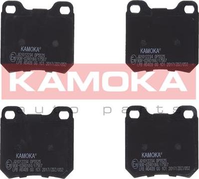 Kamoka JQ1012234 - Тормозные колодки, дисковые, комплект www.parts5.com