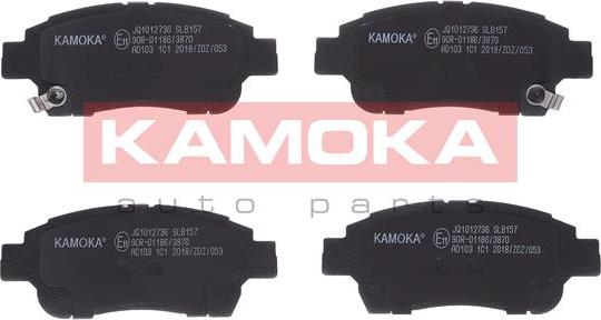 Kamoka JQ1012736 - Set placute frana,frana disc www.parts5.com