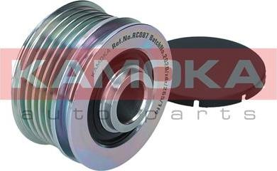 Kamoka RC087 - Pulley, alternator, freewheel clutch www.parts5.com