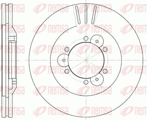 HELLA PAGID 8DD 355 106-001 - Brake Disc www.parts5.com