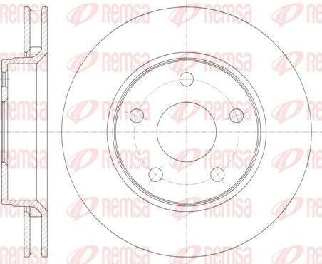 BOSCH 0 986 479 C38 - Тормозной диск www.parts5.com