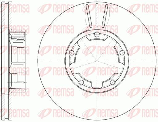 TRW DF2001 - Brake Disc parts5.com