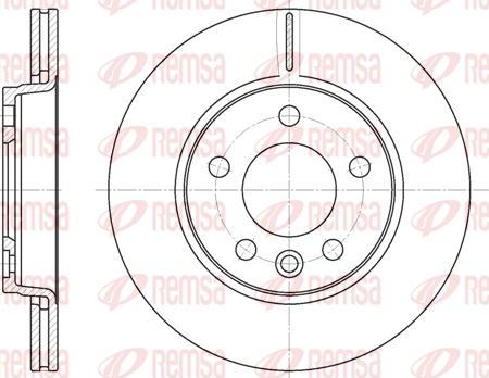 Febi Bilstein 28682 - Brake Disc parts5.com