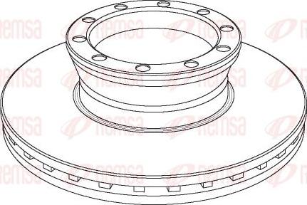 Beral BCR146A - Kočioni disk www.parts5.com