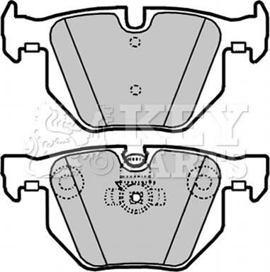 Ferodo FCP1808H - Brake Pad Set, disc brake www.parts5.com