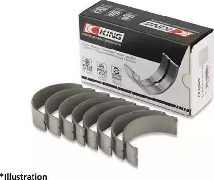 King CR4388CP - Big End Bearings parts5.com