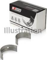 King MB1284SV0.25 - Kit cojinetes cigüeñal www.parts5.com