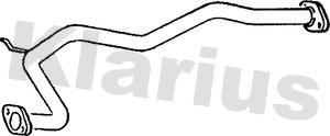 Klarius 150108 - Exhaust Pipe www.parts5.com