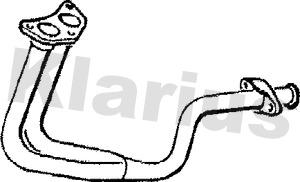 Klarius 120048 - Exhaust Pipe www.parts5.com