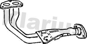 Klarius 120106 - Exhaust Pipe www.parts5.com