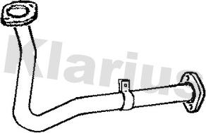 Klarius 120385 - Exhaust Pipe www.parts5.com