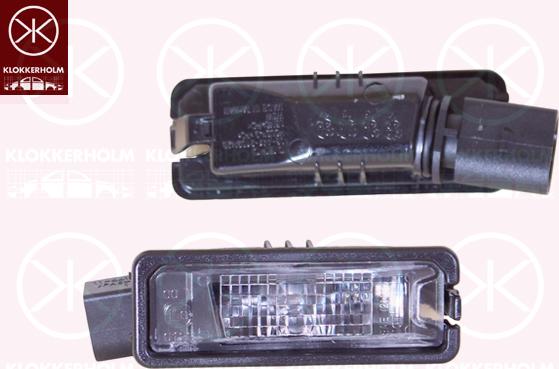 Klokkerholm 95470850 - Licence Plate Light www.parts5.com