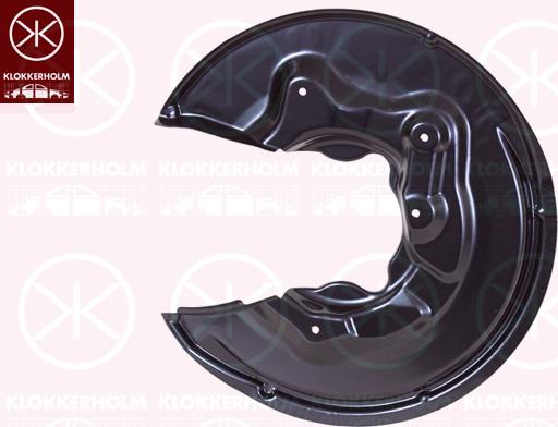 Klokkerholm 9547877 - Splash Panel, guard, brake disc www.parts5.com