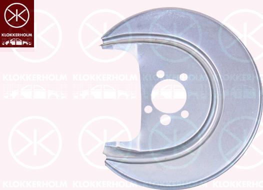 Klokkerholm 9506878 - Splash Panel, guard, brake disc www.parts5.com