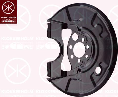 Klokkerholm 9538878 - Splash Panel, guard, brake disc parts5.com