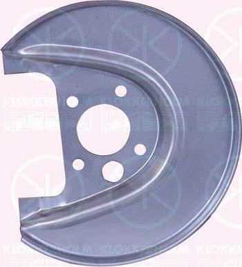 Klokkerholm 9523878 - Splash Panel, guard, brake disc www.parts5.com