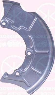 Klokkerholm 9523378 - Splash Panel, guard, brake disc www.parts5.com