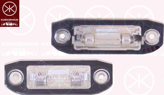 Klokkerholm 90090850 - Iluminare numar de circulatie www.parts5.com