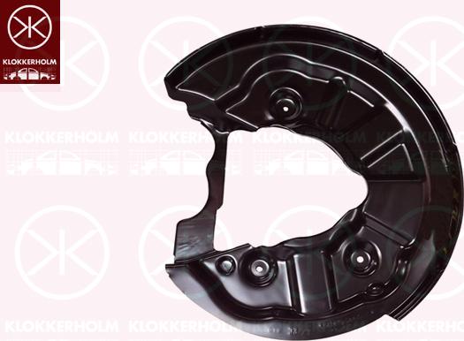 Klokkerholm 6614875 - Protectie stropire,disc frana www.parts5.com