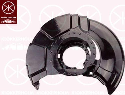 Klokkerholm 0060377 - Splash Panel, guard, brake disc parts5.com