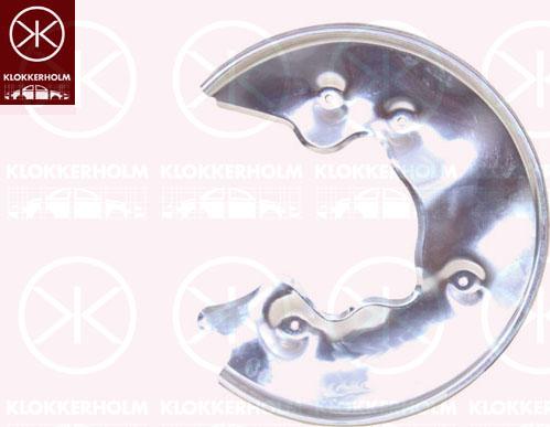 Klokkerholm 0029877 - Splash Panel, guard, brake disc www.parts5.com